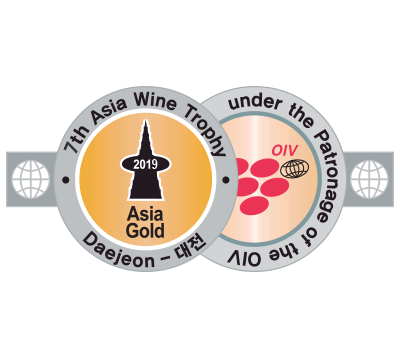  Médaille d'or - Asia Wine Trophy 2019